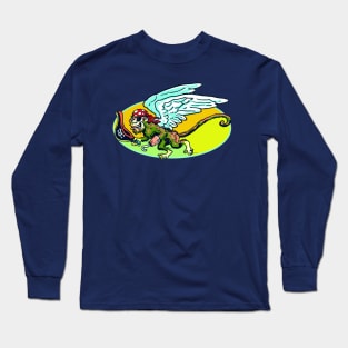 Flying Monkey Pirate Long Sleeve T-Shirt